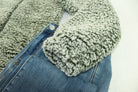 09.09 EN ROUTE Two Tone Fullzip Sherpa - Olive and White-outerwear-Dear Me Southern Boutique, located in DeRidder, Louisiana