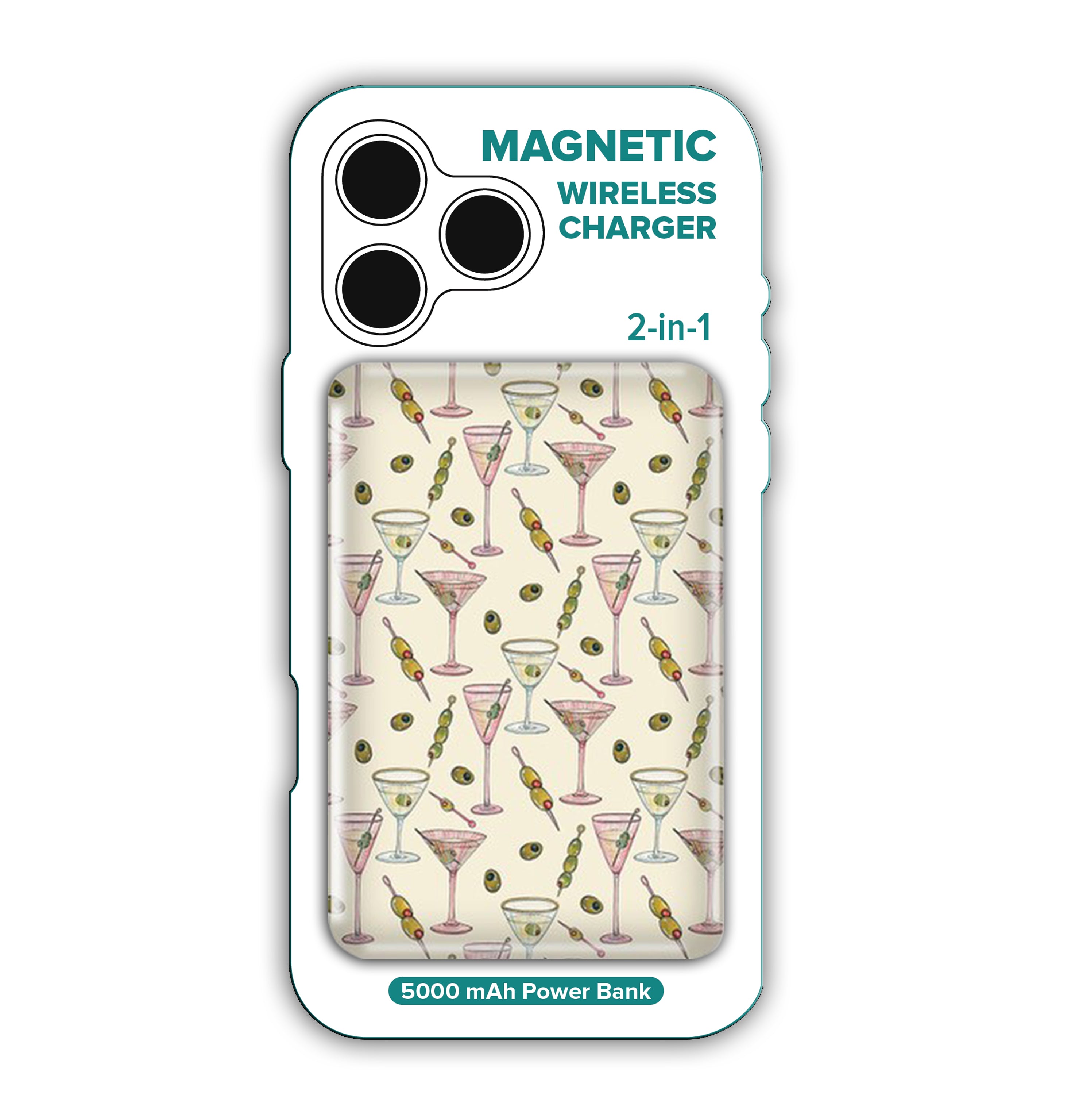 2 in 1 Magnetic Wireless Charger and Power Bank-Dear Me Southern Boutique, located in DeRidder, Louisiana