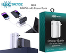 20,000 mAh Power Bank w/Cables-Other Accessories-Dear Me Southern Boutique, located in DeRidder, Louisiana