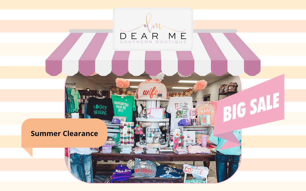 Shop Dear Me Southern Boutique Big Summer Clearance Sale | A women's online and in store fashion boutique located in DeRidder, Louisiana