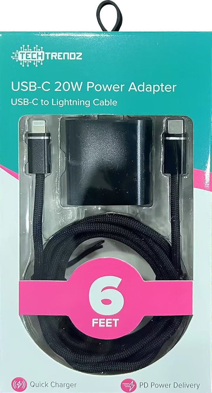 6ft. USBC to Lightning Fast Charging Set-Dear Me Southern Boutique, located in DeRidder, Louisiana