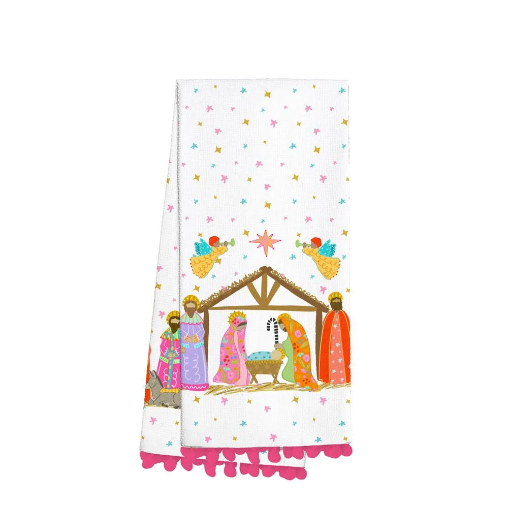 A Thrill Of Hope Tea Towel-Gifts-Dear Me Southern Boutique, located in DeRidder, Louisiana