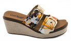 ARRAY Market Special - Corkys Manifest Wedges - Natural Hibiscus-Presales-Dear Me Southern Boutique, located in DeRidder, Louisiana