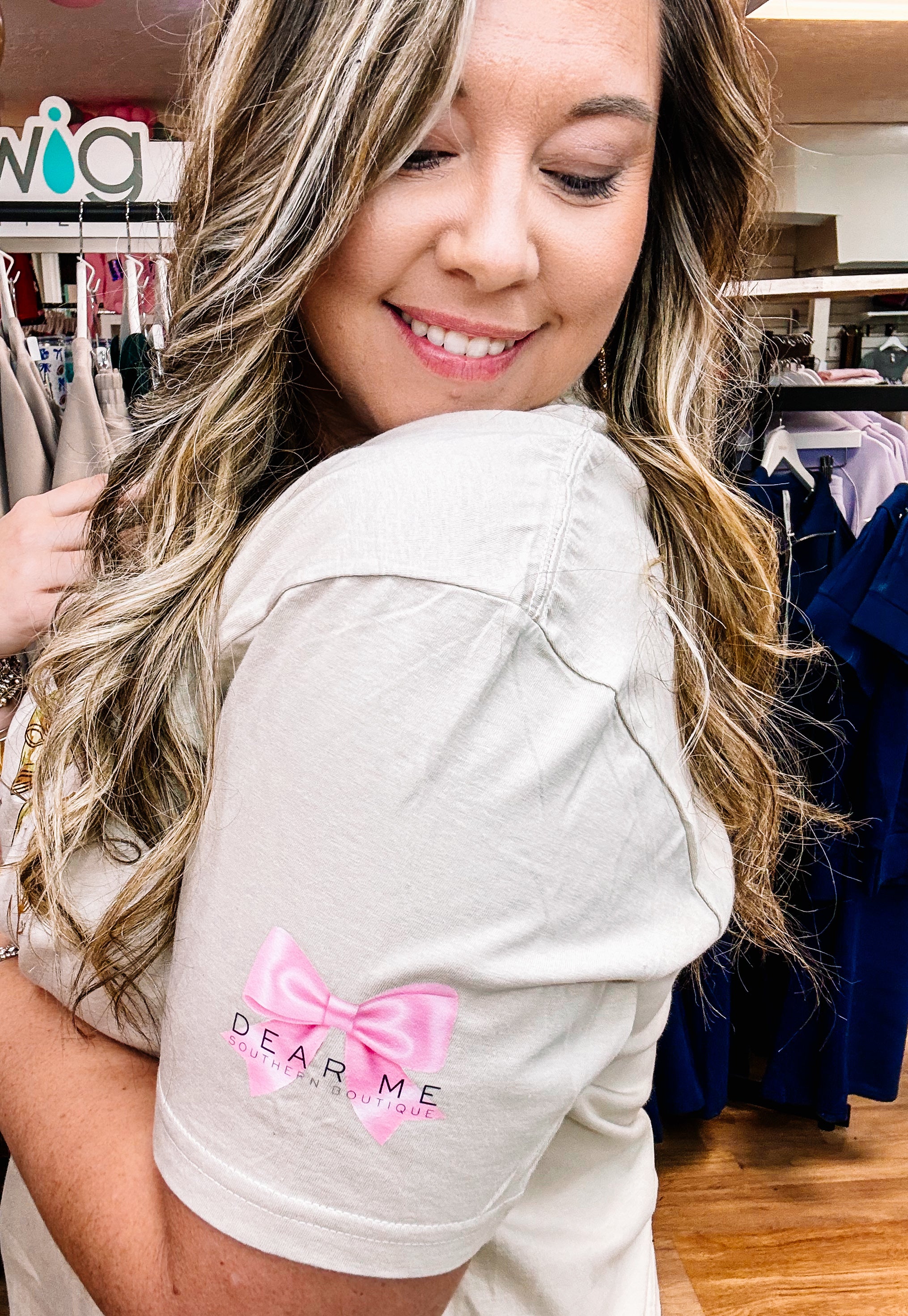 Abandoned Hunting Wives Social Club Tee-Graphic Tops-Dear Me Southern Boutique, located in DeRidder, Louisiana