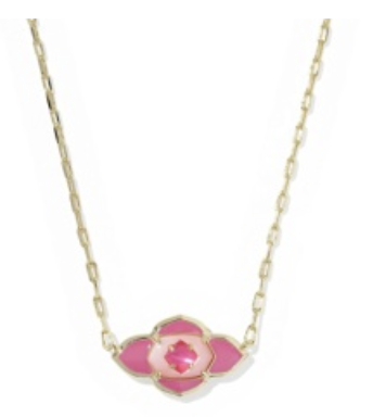 Abbie Medallion Gold Necklace-Jewelry - Necklaces-Dear Me Southern Boutique, located in DeRidder, Louisiana