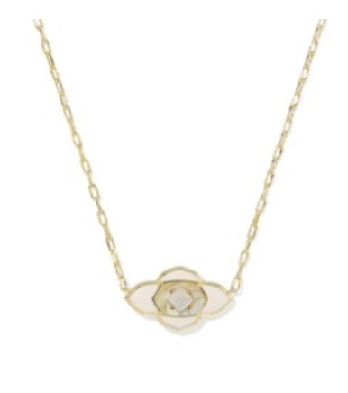 Abbie Medallion Gold Necklace-Jewelry - Necklaces-Dear Me Southern Boutique, located in DeRidder, Louisiana