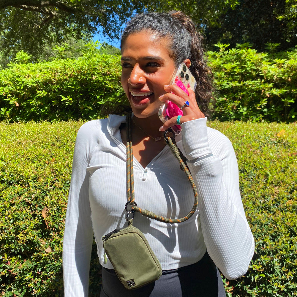 Active Crossbody w/RFID Pouch Twin Rope-Bags/Purses-Dear Me Southern Boutique, located in DeRidder, Louisiana