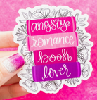 Angsty Romance Book Lover Sticker-Other Accessories-Dear Me Southern Boutique, located in DeRidder, Louisiana