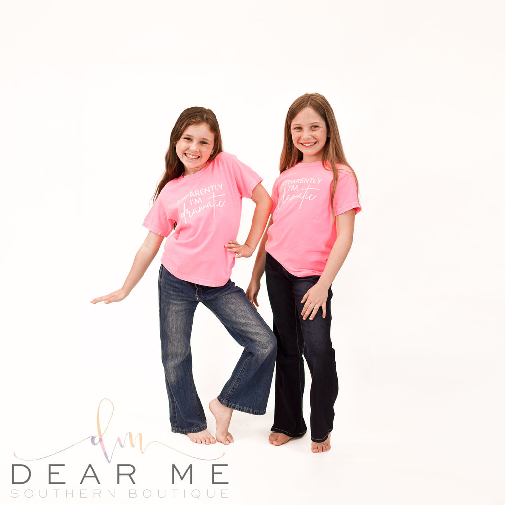 Apparently I'm Dramatic Children's Tee-kids-Dear Me Southern Boutique, located in DeRidder, Louisiana