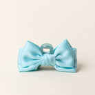 Aqua - Satin Bougie Bow Claw Clip-Hair Clips-Dear Me Southern Boutique, located in DeRidder, Louisiana