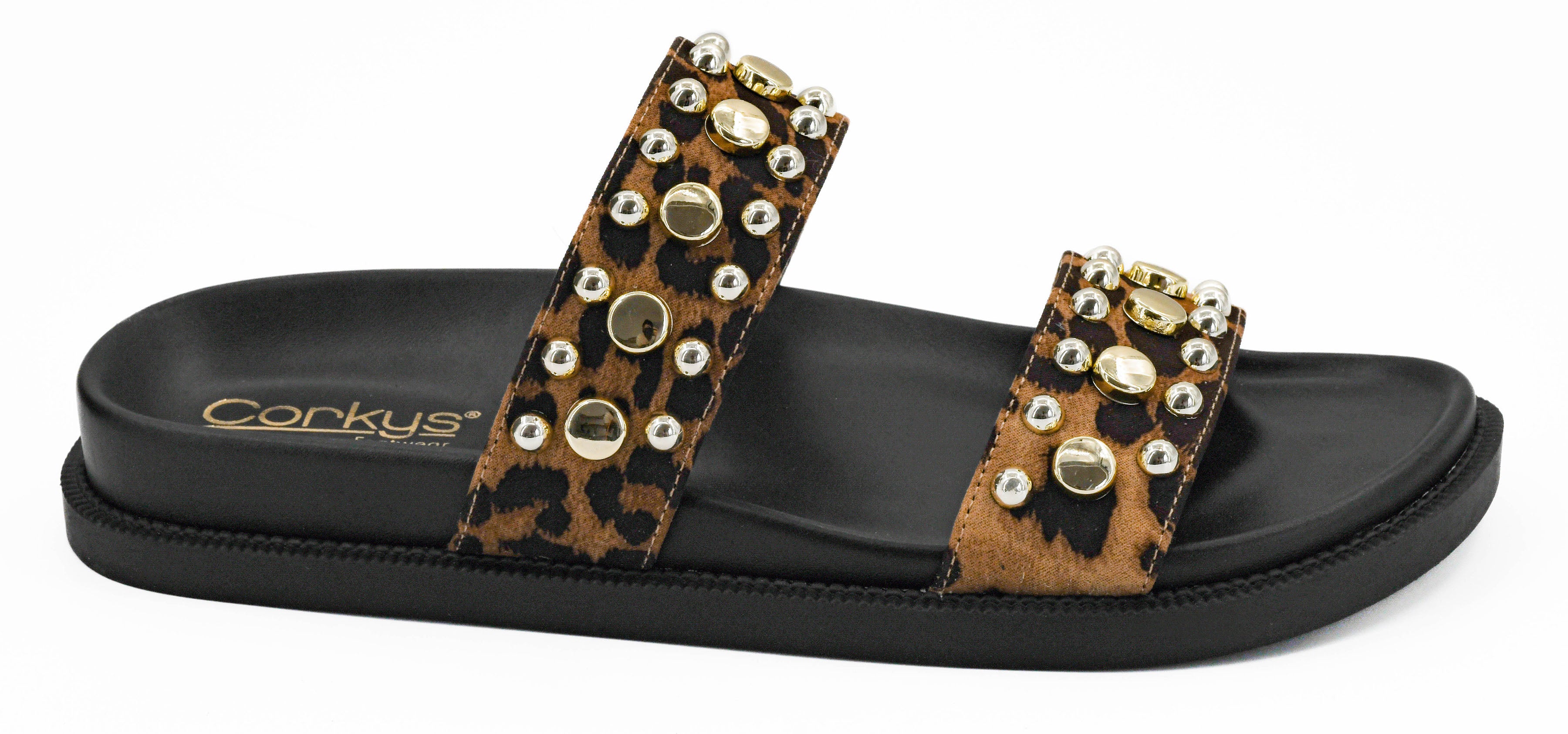 Array Market Special Corkys Have A Seat Sandals - Leopard-Presales-Dear Me Southern Boutique, located in DeRidder, Louisiana