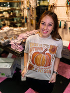 Autumn In My Soul Bougie Rhinestone Tee-Presales-Dear Me Southern Boutique, located in DeRidder, Louisiana