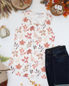 Ava Tank - Harvest Leaves-Presales-Dear Me Southern Boutique, located in DeRidder, Louisiana