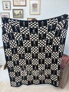 BIRDIE Boo Board Checkered Blanket-Presales-Dear Me Southern Boutique, located in DeRidder, Louisiana