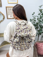 BIRDIE Duck Camo Quilted Backpack-Presales-Dear Me Southern Boutique, located in DeRidder, Louisiana