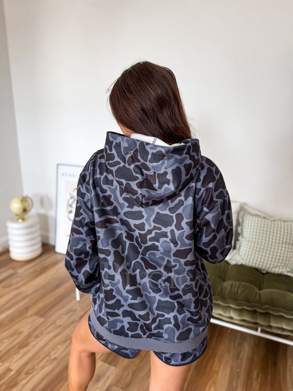BIRDIE Hoodie in Blackout Duck Camo-Presales-Dear Me Southern Boutique, located in DeRidder, Louisiana