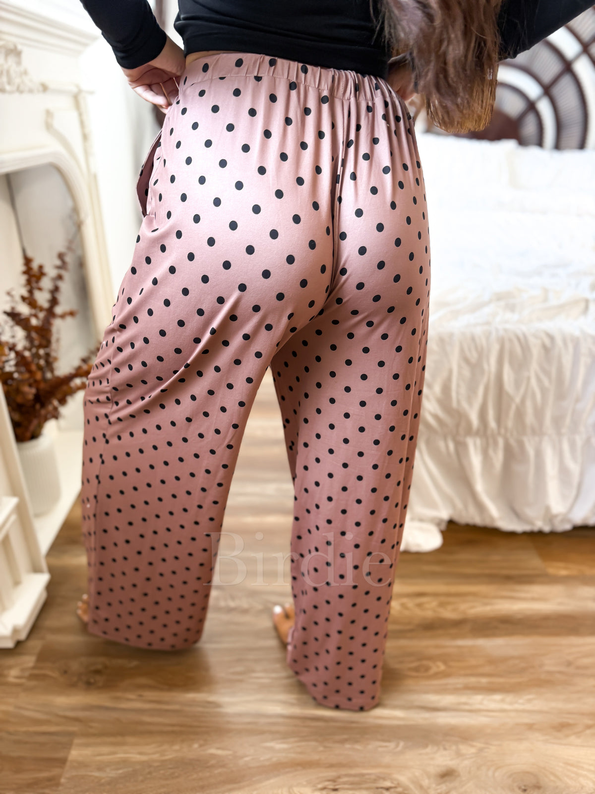 BIRDIE Stretchy Lounge Pants 2.0 in Autumn Sprinkle-Presales-Dear Me Southern Boutique, located in DeRidder, Louisiana