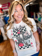 Baby I’m a Wildcard Bougie Rhinestone Tee-Tees-Dear Me Southern Boutique, located in DeRidder, Louisiana