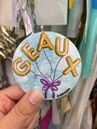 Balloons - Geaux - Game Day Button-Dear Me Southern Boutique, located in DeRidder, Louisiana