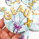 Balloons - Geaux - Game Day Button-Dear Me Southern Boutique, located in DeRidder, Louisiana