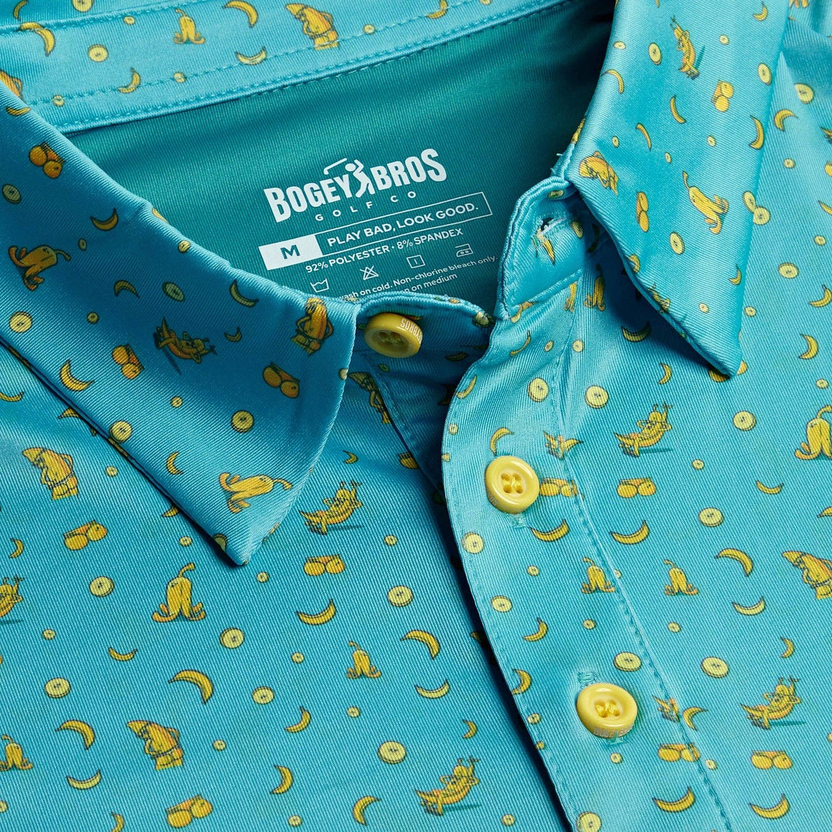 Banana Split Cheeks - Polo-Tops-Dear Me Southern Boutique, located in DeRidder, Louisiana