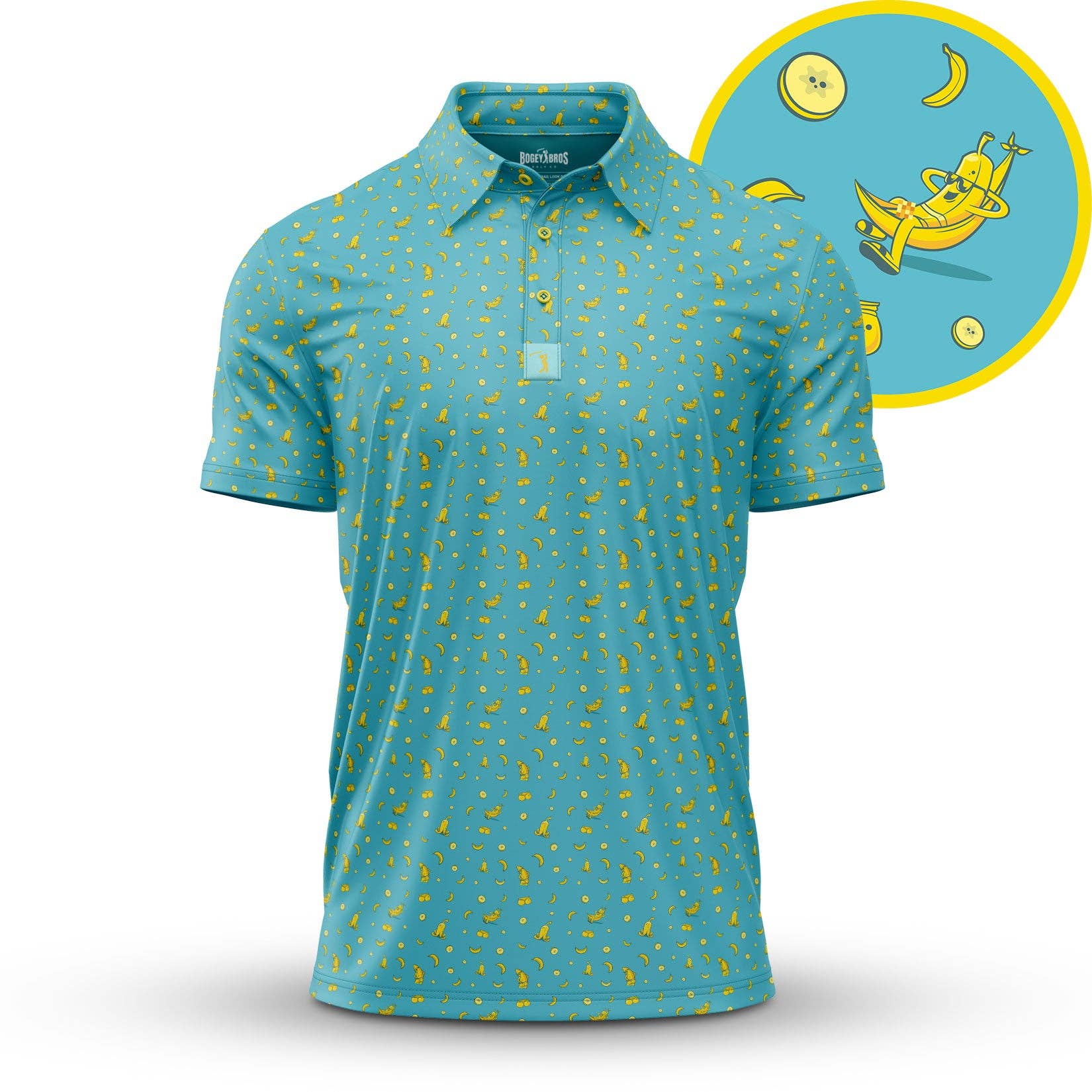 Banana Split Cheeks - Polo-Tops-Dear Me Southern Boutique, located in DeRidder, Louisiana