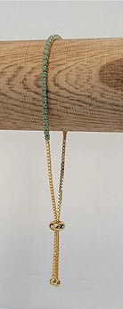Betty Oh Adjustable Opal Gold Metal Bracelet-Presales-Dear Me Southern Boutique, located in DeRidder, Louisiana