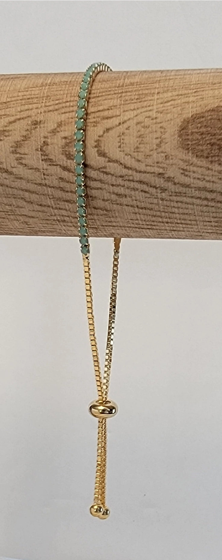 Betty Oh Adjustable Opal Gold Metal Bracelet-Presales-Dear Me Southern Boutique, located in DeRidder, Louisiana