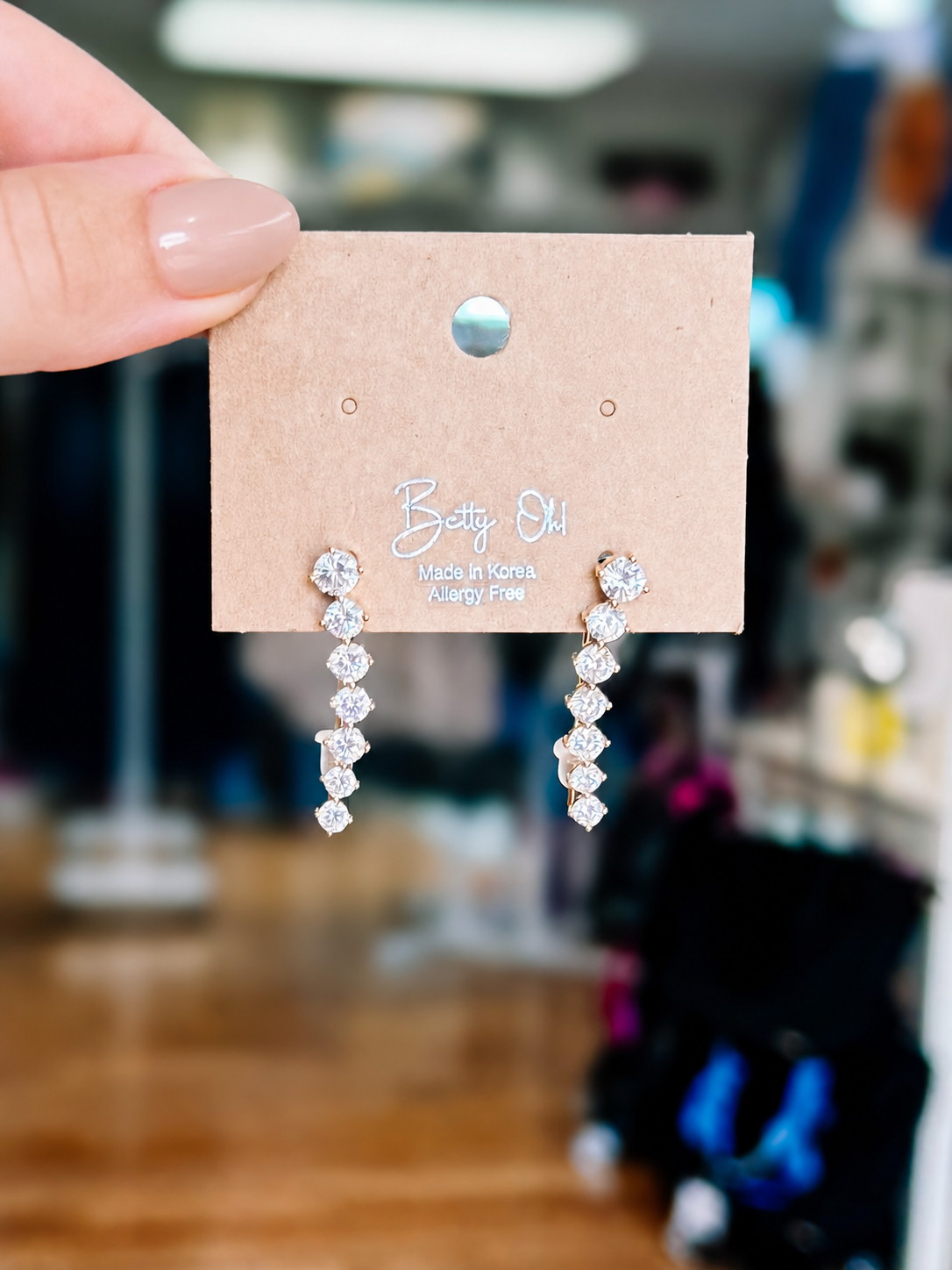 Betty Oh After Hours Earrings-Earrings-Dear Me Southern Boutique, located in DeRidder, Louisiana
