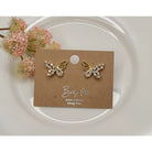 Betty Oh Gold Butterfly Post Earrings-Jewelry - Earrings-Dear Me Southern Boutique, located in DeRidder, Louisiana