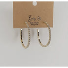 Betty Oh Opal Hoop Earrings-Presales-Dear Me Southern Boutique, located in DeRidder, Louisiana