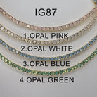 Betty Oh Opal Rhinestone Necklace-Presales-Dear Me Southern Boutique, located in DeRidder, Louisiana