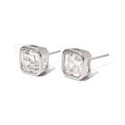 Bezel Diamond Stud Earrings - WATERPROOF-Presales-Dear Me Southern Boutique, located in DeRidder, Louisiana