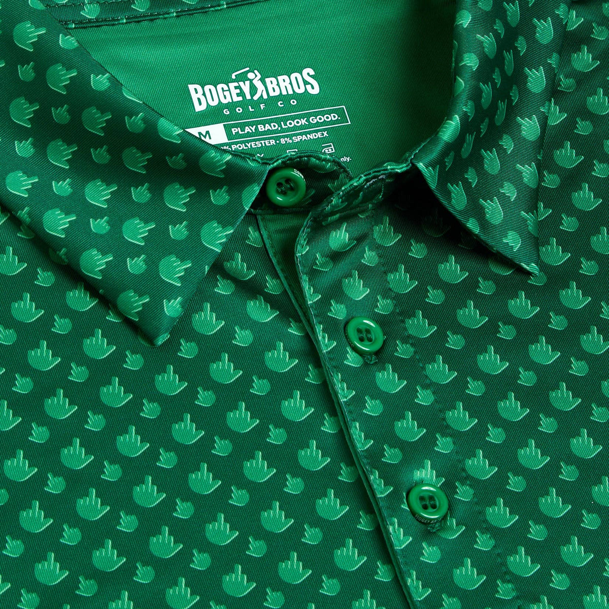 Birdie Finger, Irish Goodbye - Polo-Tops-Dear Me Southern Boutique, located in DeRidder, Louisiana