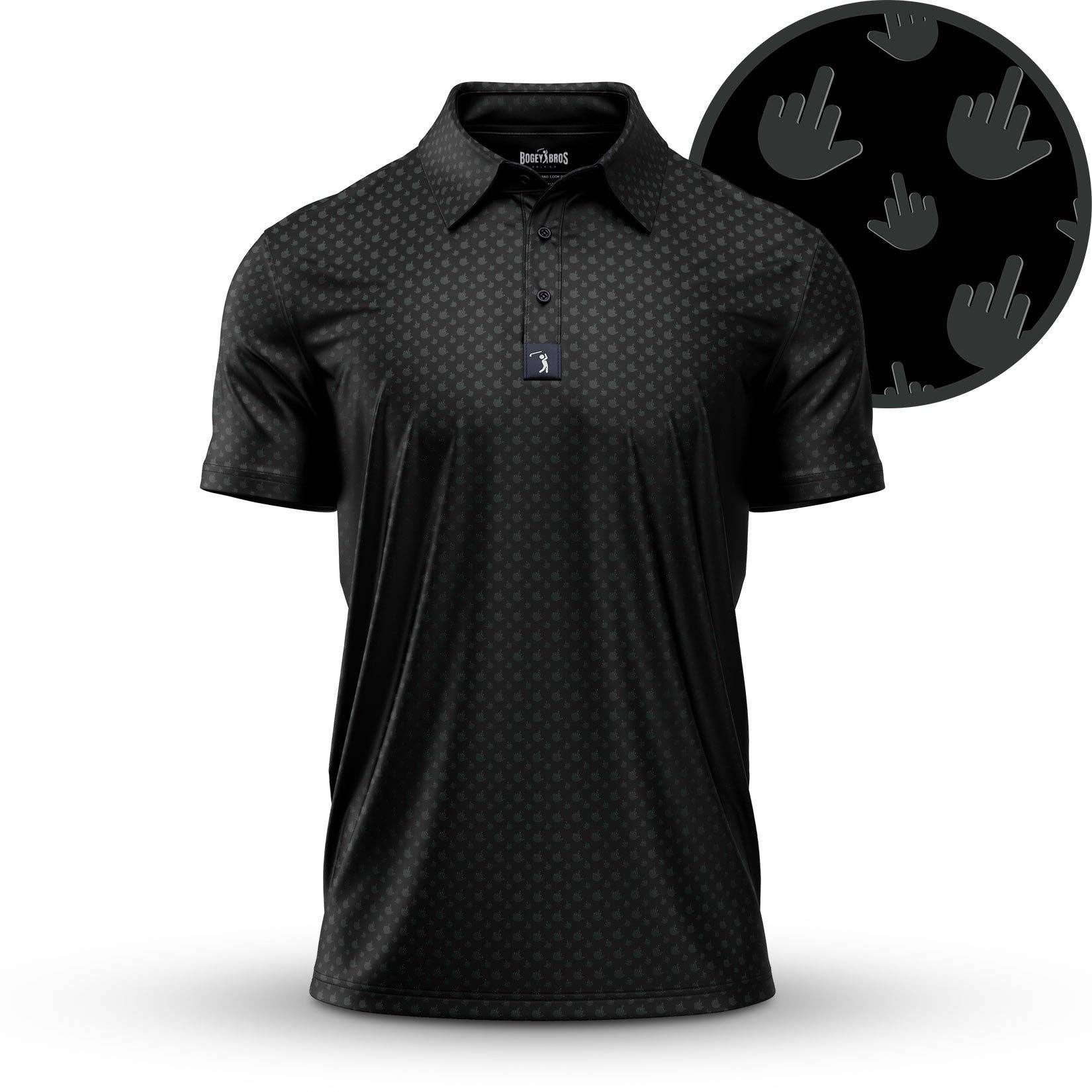 Birdie Finger Polo - Raven-Dear Me Southern Boutique, located in DeRidder, Louisiana