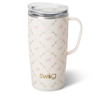 Bits and Pieces Swig Travel Mug 22oz-Travel Mugs-Dear Me Southern Boutique, located in DeRidder, Louisiana