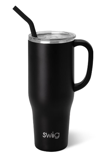 Black Swig Mega Mug-Mega Mugs-Dear Me Southern Boutique, located in DeRidder, Louisiana