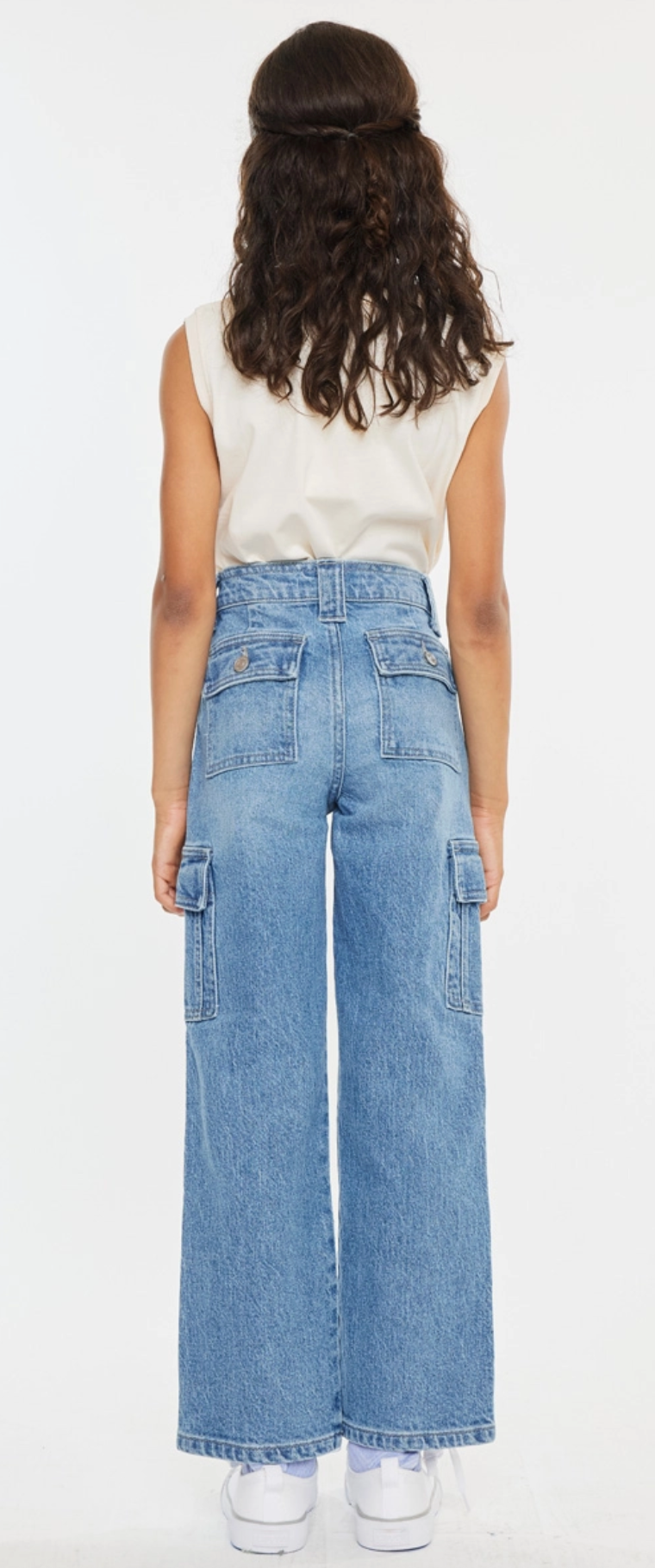 Blair Youth Kancan Cargo Jeans-Kids Clothing-Dear Me Southern Boutique, located in DeRidder, Louisiana