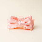 Blush - Satin Bougie Bow Claw Clip-Hair Clips-Dear Me Southern Boutique, located in DeRidder, Louisiana