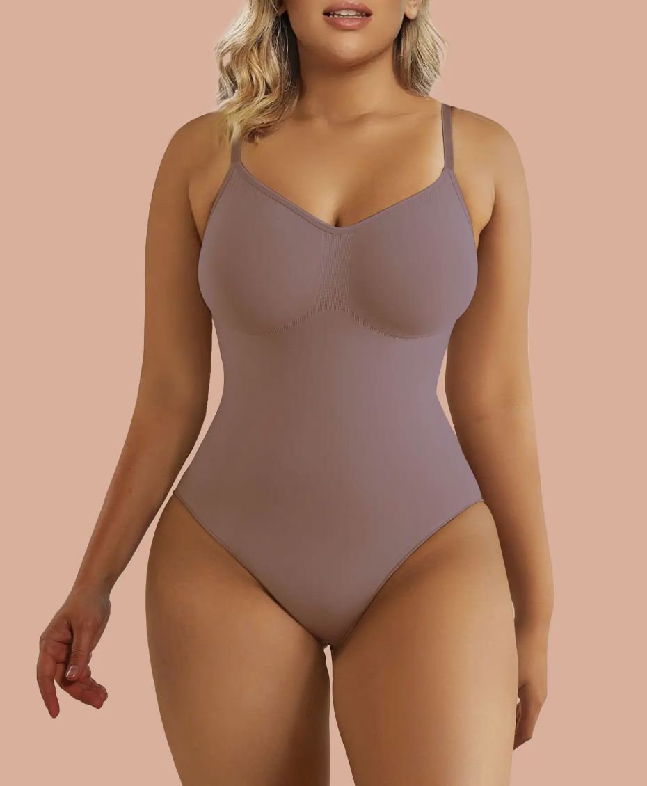 Bodysuit Shapewear - Umber-Shapewear-Dear Me Southern Boutique, located in DeRidder, Louisiana