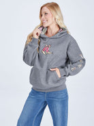 Boots & Bows Womens Hoodie-Pullover-Dear Me Southern Boutique, located in DeRidder, Louisiana
