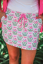Botanical Garden Everyday Skort-Skort-Dear Me Southern Boutique, located in DeRidder, Louisiana