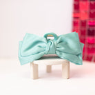 Bougie Bow Clips- Aqua-Hair Clips-Dear Me Southern Boutique, located in DeRidder, Louisiana