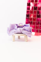 Bougie Bow Clips- Lavender-Hair Clips-Dear Me Southern Boutique, located in DeRidder, Louisiana
