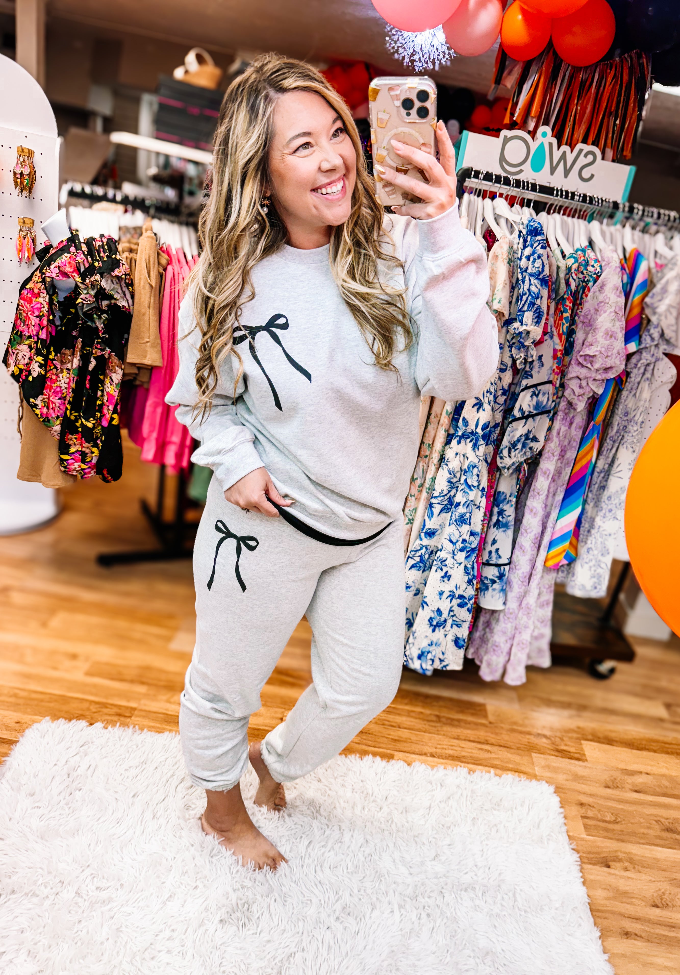 Bow Down Crewneck-Dear Me Southern Boutique, located in DeRidder, Louisiana