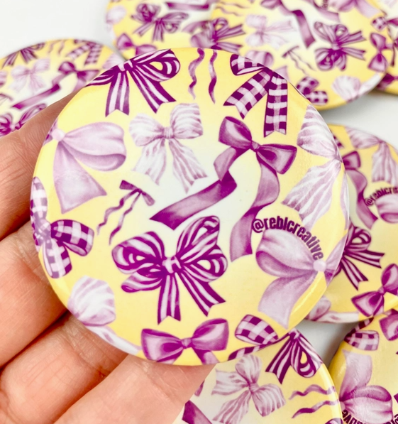 Bow-tastic Game Day Glam Button-Game Day-Dear Me Southern Boutique, located in DeRidder, Louisiana