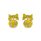 Bows & Base Hits Earrings-JAG Earrings-Dear Me Southern Boutique, located in DeRidder, Louisiana
