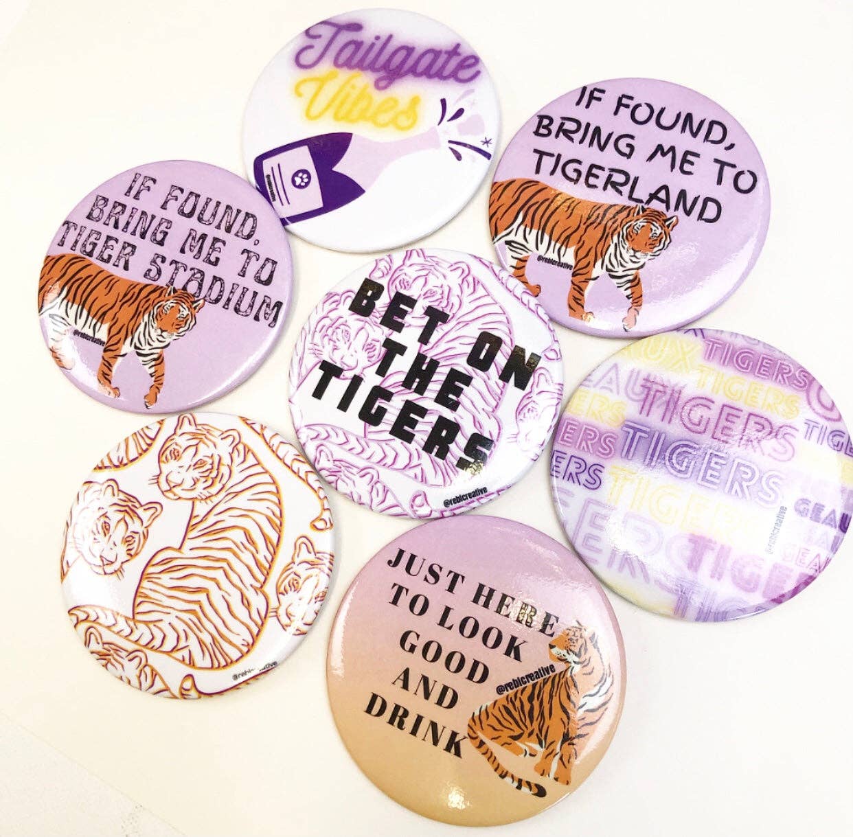 Bring Me - Tiger Stadium - Game Day Button-Dear Me Southern Boutique, located in DeRidder, Louisiana