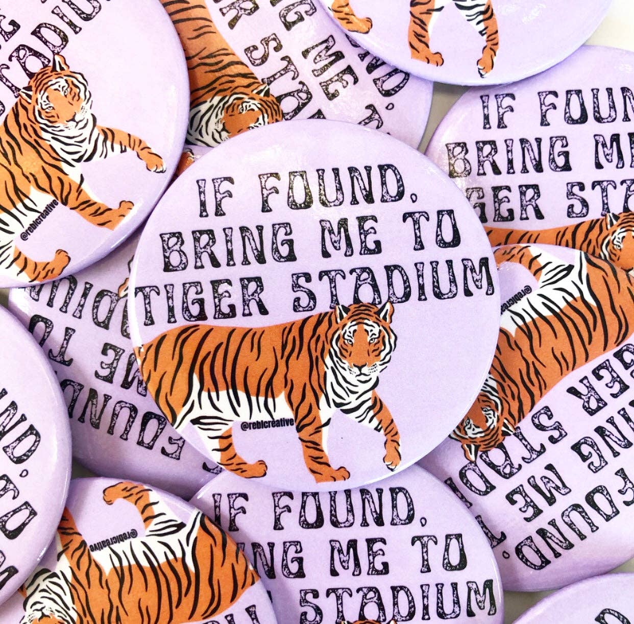 Bring Me - Tiger Stadium - Game Day Button-Dear Me Southern Boutique, located in DeRidder, Louisiana