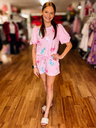 Bunny Bling Matching Easter Sequin Set-Clothing-Dear Me Southern Boutique, located in DeRidder, Louisiana
